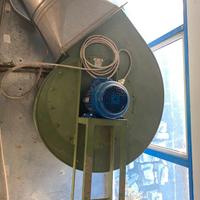 Ventilatore industriale chiocciola per aspirazione