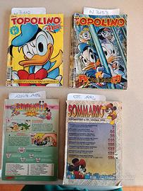 TOPOLINO e giornali simili, 17 pezzi a 10 €