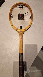 orologio vintage con racchetta tennis anni '70