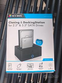 ICY Box Docking clone station Case esterno