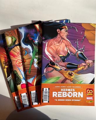 Fumetti Marvel Heroes Reborn 1-4