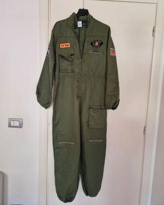 tuta carnevale top-gun