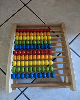 Abaco palline arcobaleno Hape