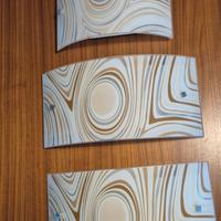 Applique da parete in vetro