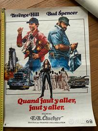 Poster locandina film Bud Spencer Terence Hill