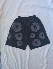 pantaloncini denim tears 