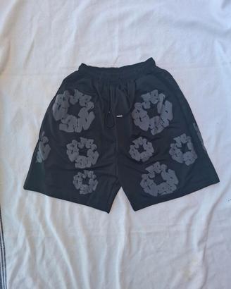 pantaloncini denim tears 
