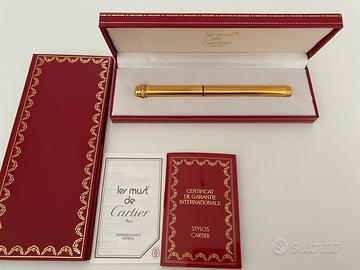 Penna a sfera Must de Cartier Vendôme 1993