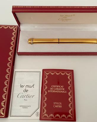Penna a sfera Must de Cartier Vendôme 1993