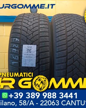 2 Gomme al 80% 215/60/16 DUNLOP Invernali - Cantù