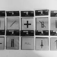 SELETTI Si-Tags 10 Pz nuovi Segnaletica Casa/Uff.