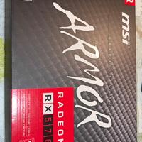 MSI Radeon rx 570 armor 8g OC come nuova