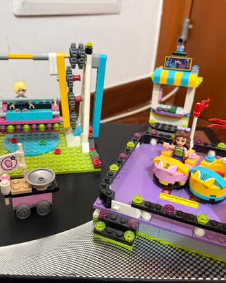 set lego friends parco divertimenti autoscontri