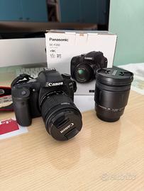 Canon EOS 80D + 18-55 mm + 28-200 mm