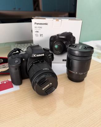 Canon EOS 80D + 18-55 mm + 28-200 mm