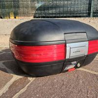 Bauletto Kappa 52lt con paraschiena e piastra Givi