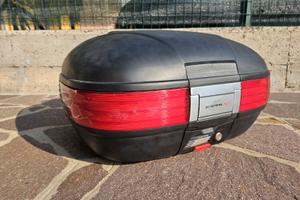 Bauletto Kappa 52lt con paraschiena e piastra Givi