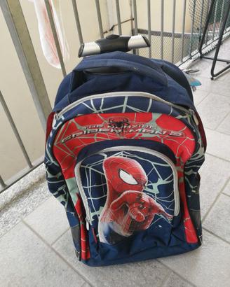 Zaino trolley scuola Seven Marvel SPIDERMAN 2