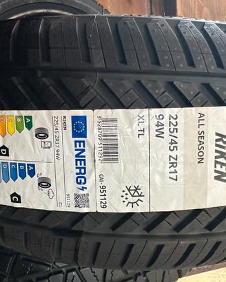Gomme auto 4stagioni 225/45 r17