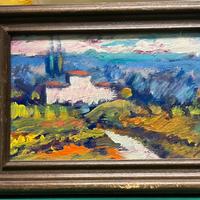 Dipinto miniatura - toscana