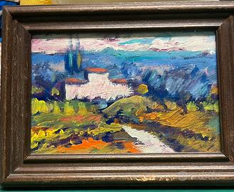 Dipinto miniatura - toscana