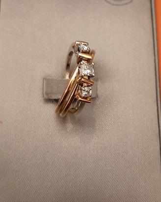 Anello trilogy diamanti Alfieri St. John