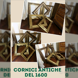 CORNICI ANTICHE del 1600 - pezzi 5