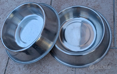 Ciotole in acciaio per cani o gatti