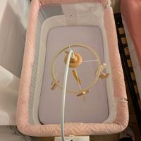 lettino seggiolone e giostrina