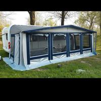 Veranda per roulotte caravan hobby 650 KMFE