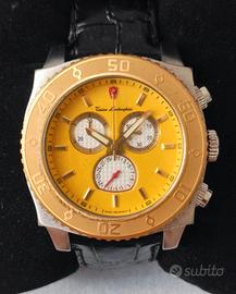 OROLOGIO LAMBORGHINI CRONO ORO 18KT SWISS MADE NEW