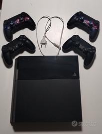 PlayStation 4 con 4 joistik 