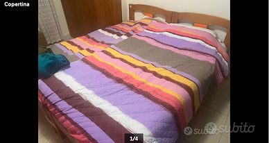 doppio letto singolo + materassi
