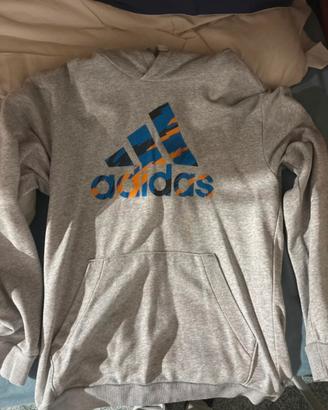 Felpa Adidas grigia