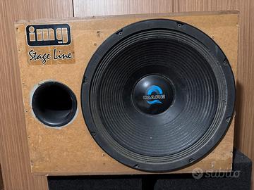 Subwoofer Ciare 46” + coppia 20” eminance beta8
