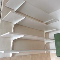 Ripiani in legno con supporto