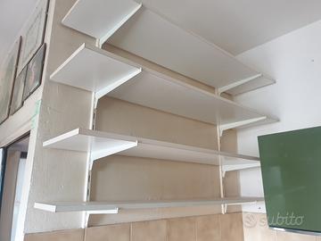 Ripiani in legno con supporto