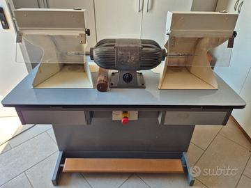 Pulitrice lucidatrice a doppio banco