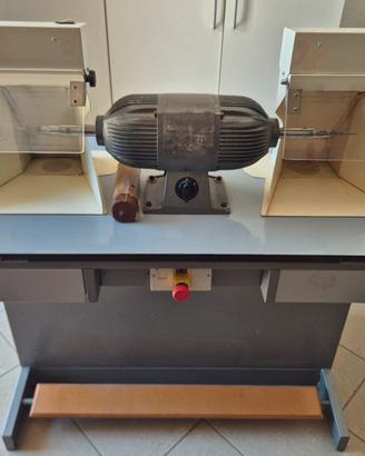 Pulitrice lucidatrice a doppio banco