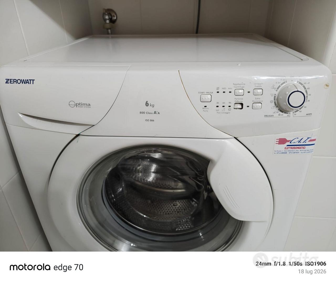 Lavatrice Zerowatt Optima 6kg