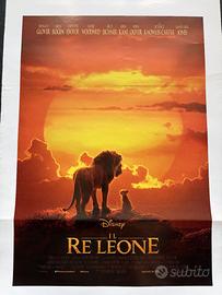 Poster Locandina Film Re Leone Cinema Italiano