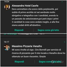 Direttore restaurant store manager pizzeria