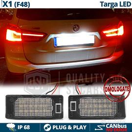 Luci TARGA LED per Bmw X1 F48 PLACCHETTE CANbus