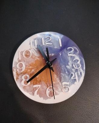 orologio in resina epossidica 
