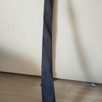 cravatta di seta barton moda grigia