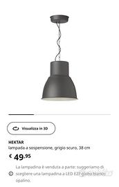 Lampadario a sospensione ikea