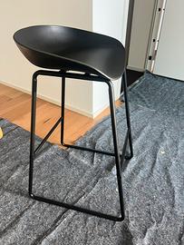 4 Sgabelli Miliboo PEBBLE nero- mai usati