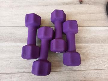 4 Manubri da 2kg (8kg totali