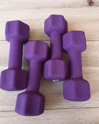 4 Manubri da 2kg (8kg totali