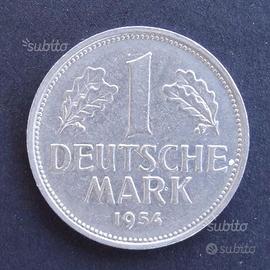 Germania RF 1954-1961-J monete 1 Mark